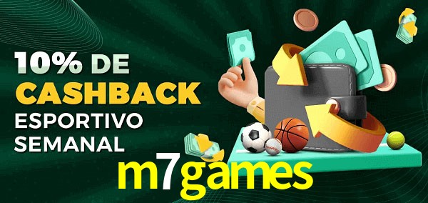 10% de bônus de cashback na m7games