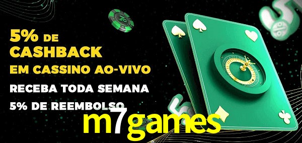 Promoções do cassino ao Vivo m7games